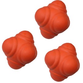 Fungoal リアクションボール（3個セット） バウンドを予測できないボール 自宅トレーニング Zボール イレギュラーボール 動体視力 反射神経 室内トレーニング トレーニング用品 スピードトレーニング