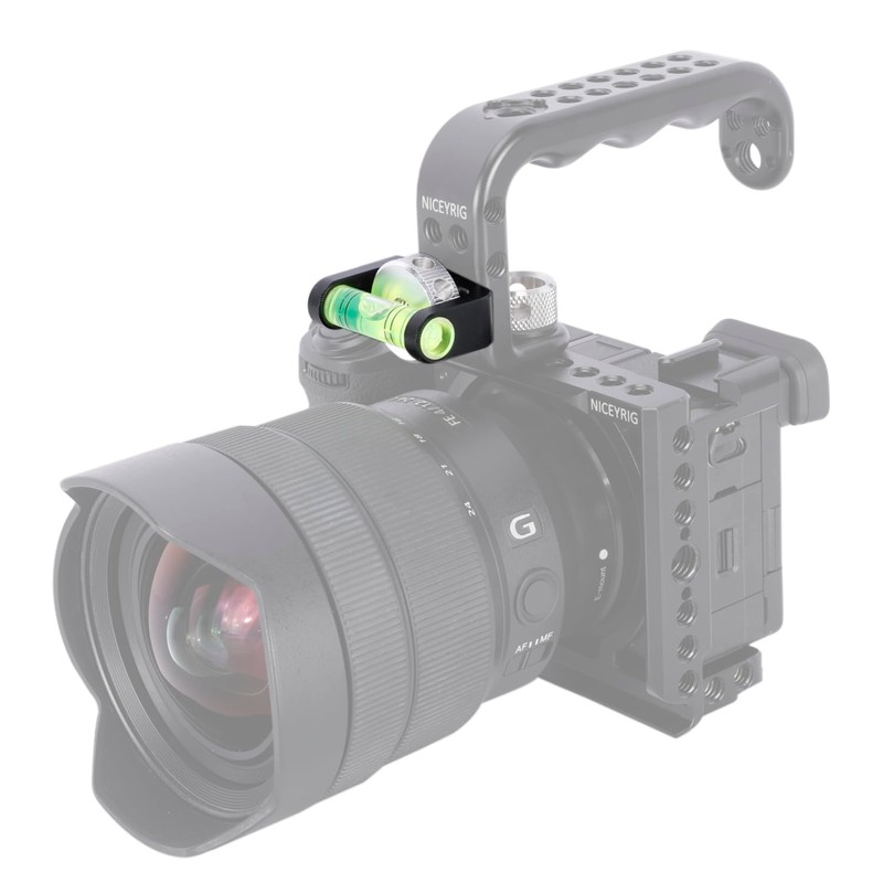 Niceyrig Camera Linear Bubble Level for Devices Leveling with 3/8