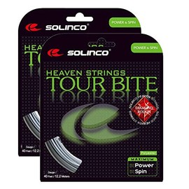 Solinco Tour Bite Diamond Rough Tennis String - 2 Packs - Choice of Gauge (16 Gauge (1.30))
