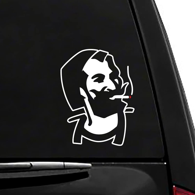Zig Zag Man - Vinyl Vehicle Sticker