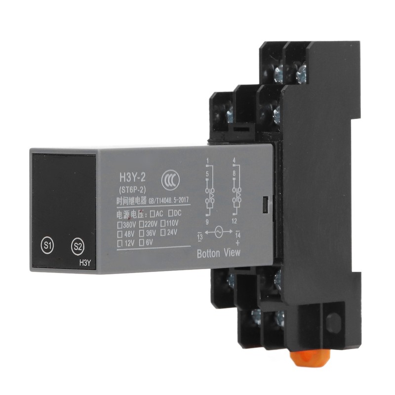 Delay Timer Relay 2 Way LCD Digital Display Electrical Multifunctional
