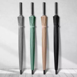 24k 대형 골프 우산 튼튼한 장우산 의전용 우산 세트 [그레이 인쇄] 24k Large Golf Umbrella Durable Stick Umbrella Ceremony Umbrella Set [Gray Print]