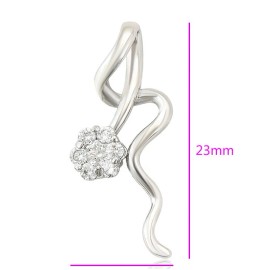 Unbranded Creative Unique Design Flower Pendant Elegant Look