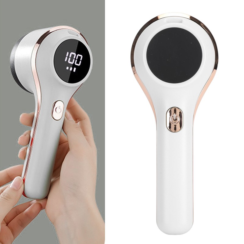 Electric Lint Remover Rechargeable Digital Display Powerful Motor 6 Blades