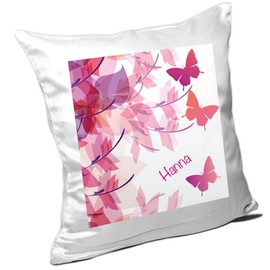 Cushion with Name Hanna And Beautiful Baby Girl Cuddly Pillow Name