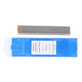 10Pcs TIG Welding Tungsten Electrode 3/32 X 6in Tungsten Needle Set for Stainless Steel Aluminum