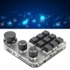 Mini Keypad 9 Keys 3 Knob RGB Multifunctional DIY Shortcut