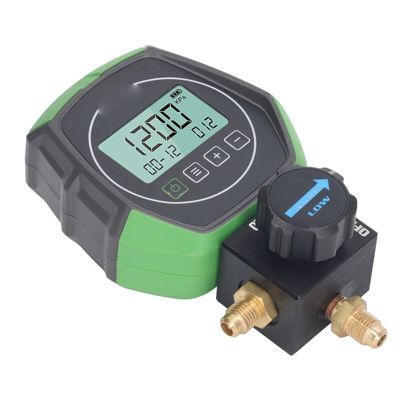 Digital Manifold Gauge Vacuum Pressure Temperature Tester Air Condition Manifold