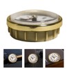 Shuade 65mm Clock Insert with Roman Numeral Quartzs Movement Gold