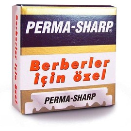 Perma-Sharp Single Edge Razor Blades - 100 Pack for a Superior Shaving Experience For Shaving Enthusiasts and Professional Barbers