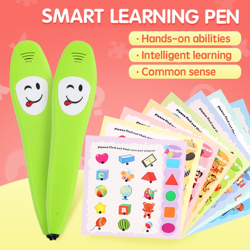 Electronic English Book with Smart Logic Learning Pen Early Education