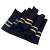 TinaKim Ribbing Fabric for Waistband, Sew Trim Material (Blue +