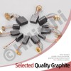 Hilitchi 69Pcs 23 Sizes Electric Motor Carbon Brushes Graphite Carbon