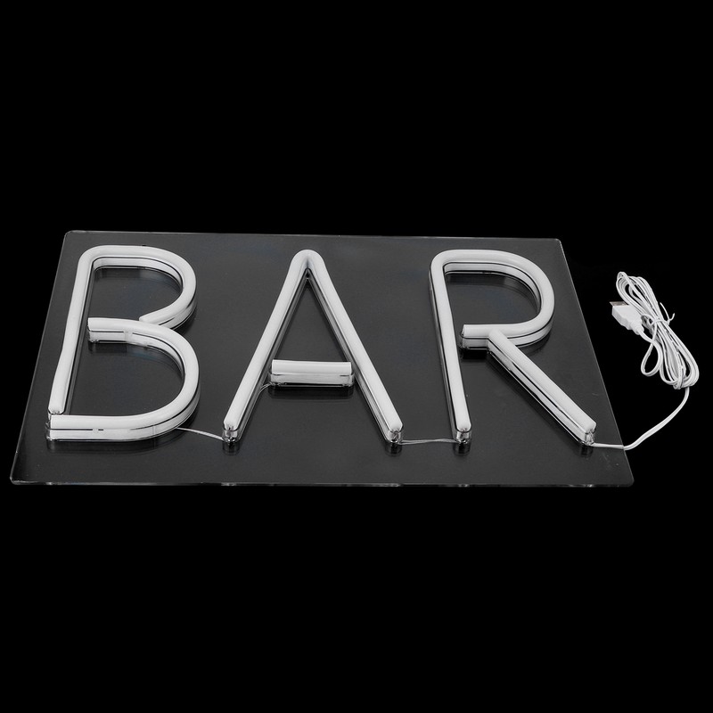 Neon Light 3‑Dimensional USB Wall Sign Lamp Decoration for Bar