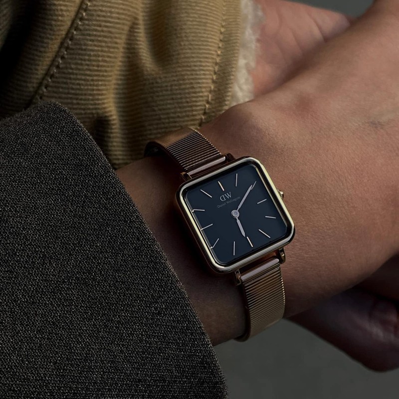 Daniel Wellington Quadro Studio, rose gold, Bracelet Type