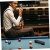WHAMVOX Ergonomic Wooden Handle Pool Table Brush with Soft Nylon