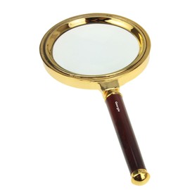 Reading Magnifier, Hand Magnifier, Magnifying Glass Reading Magnifying Glass Diameter 90 mm 10x for Senior Birth Gift Christmas Gift