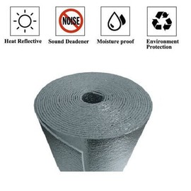 2X25FT Thermal Reflective Mat Sound Deadener Car/Truck/RV Heat Noise Insulation