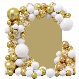 Champagne Fabric Covers for 6.6ft Metal Arched Backdrop Stand Spandex Arch Decor Cover Wedding Engagement Parties Bridal Shower Event Decorations