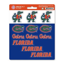 Fanmats 61158: Florida Gators 12 Count Mini Decal Sticker Pack