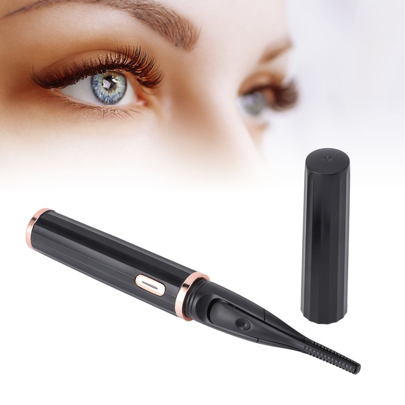 Heated Eyelash Curler Anti Burn Rechargeable Long Lasting Fast Preheating