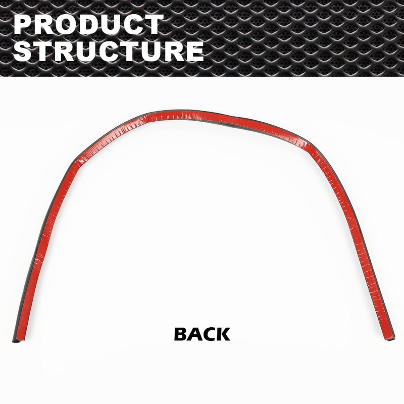 CNNELL New Performance Hood Rubber Seal Compatible with Chevy C5