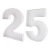 12 inch Fillable Number Paper Mache Cardboard Cutouts Sweet Charcuterie