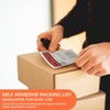 Packing Slip Envelope Pouches By PackageZoom 1000-Pack- Clear Self Adhesive