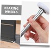 Operitacx 4pcs Nylon Garage Door Rollers Door Track Steel for