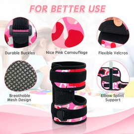 Thumb Sucking Stop for Kids Thumb Guard Nail Biting Treatment for Kids Toddlers Finger Sucking Stop Biting Nails Prevention Anti Thumb Sucking Finger Hand Stopper Child Elbow Immobilizer Brace (1PCS)