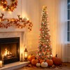5 FT Pop Up Fall Tree with Timer Lights &