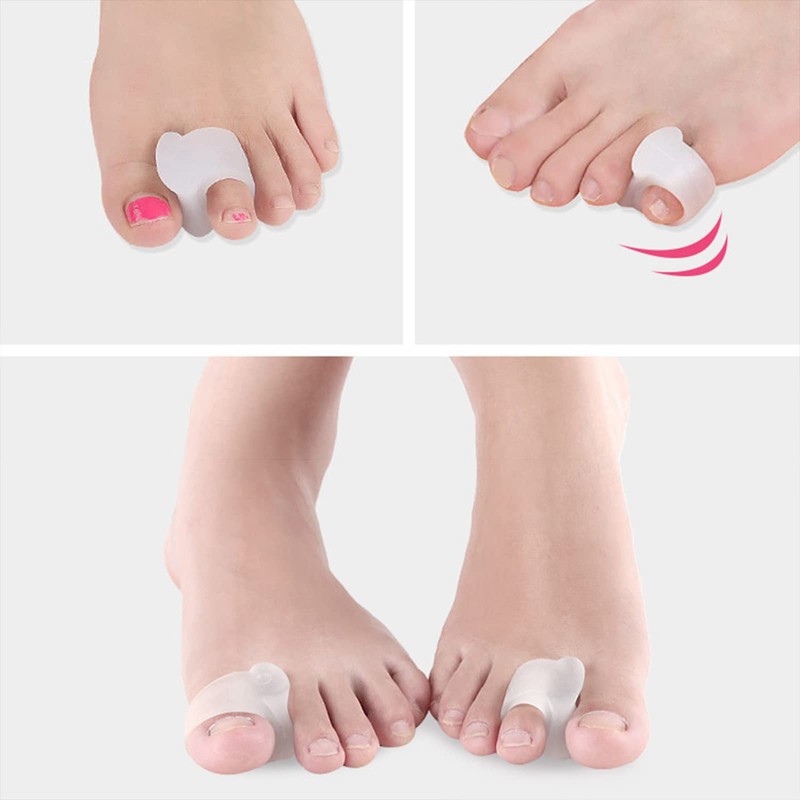 4 x Toe Separators, Orthesis Toe Separators, Toe Hammer Corrector