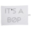 Hippowarehouse It's a bop Tea Towel Eco Printed Dish Cloth Kitchen accessory 50cmx70cm 100% Cotton