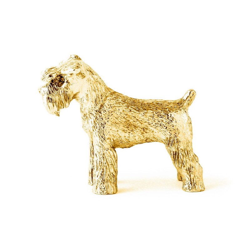 Miniature Schnauzer Made in UK Artistic Style Dog Figurine Collection