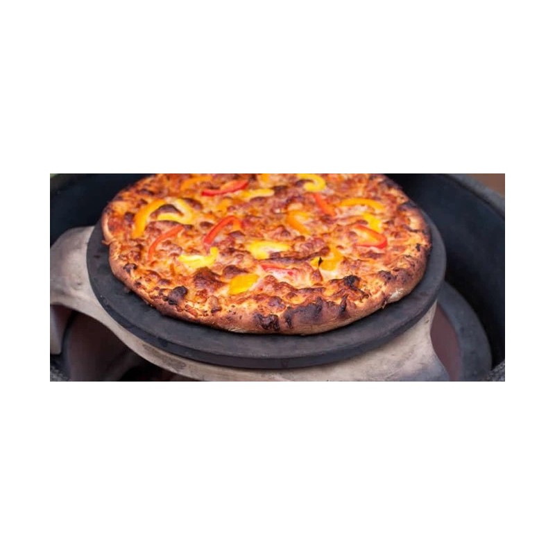 "Handmade" 1/4" Steel Pizza Baking Plate, 1/4" x 12" x