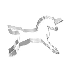 WDYJMALL Stainless Steel Unicorn Horse Cookie Cutters