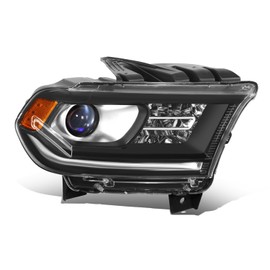 Auto Dynasty CH2503256 OE Style Passenger/Right Side Projector Headlight Lamp Compatible with Dodge Durango 14-20