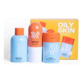 Bubble Skin Care - Rutina Facial 3 Pasos Para Piel Grasa Y M