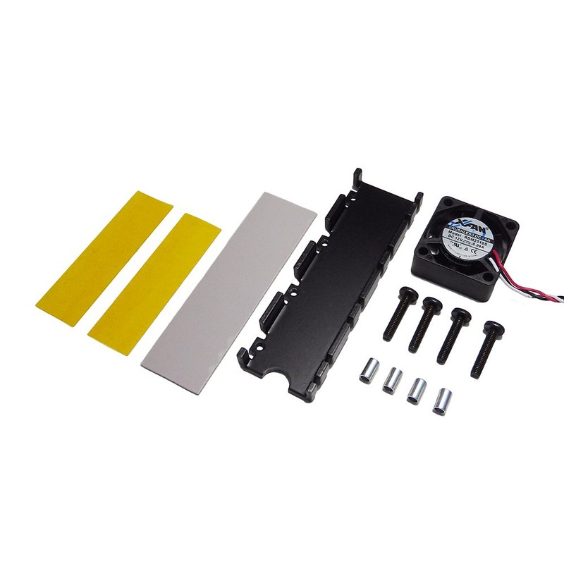 長尾製作所 ファン付M.2SSD用ヒートシンク SS-M2S-HS03