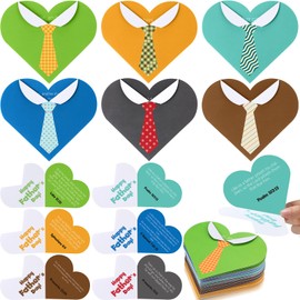 Motiskyy 30 Pcs Father's Day Cards for Church Bulk Best Dad Greeting Cards Religious Happy Father's Day Gifts for Sunday School Decoration Fun Activities Craft