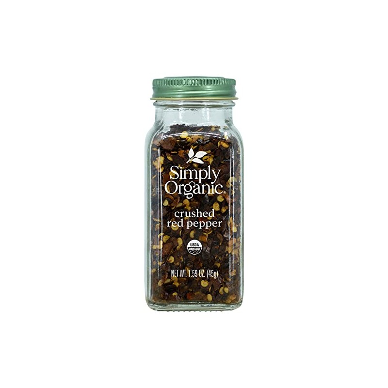 Simply Organic Red Pepper Crushed Organic 1.59 oz.