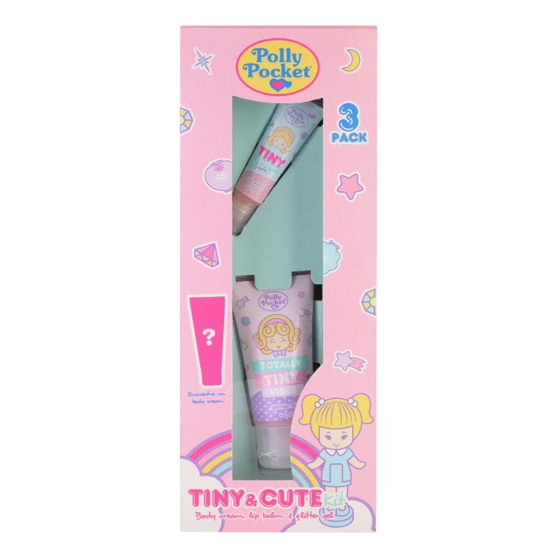 Set De Belleza Para Niña De Tiny Polly Pocket Pink