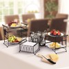 Sorbus® Buffet Caddy — 7-Piece Stackable Set Includes Plate, Napkin,