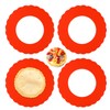 4 Pieces Mini Pie Crust Shields Pie Crust Protector for