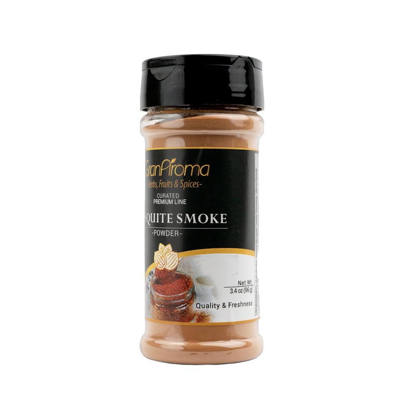 GranAroma Mesquite Smoke Powder, Bold Seasoning for BBQ, Meats, and