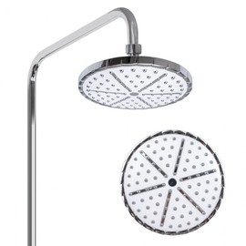 sunflower large head round white/bathroom