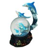 George S. Chen Imports Snow Globe Dolphin Collection Desk Figurine