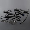 G-PLUS Coolant Silicone Radiator Black Hose Kit Compatible With Chevy