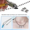 TOAOB 10 Meter Ball Chain Stainless Steel 4.5 mm Adjustable