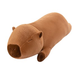 Capibara Plush Toys, Long Dolls, Large Cushion, Plush Capybara Plush Cushion, Children's Birthday Gifts, Capybara Plush Toys, Cute Toys (90 cm, Brown)